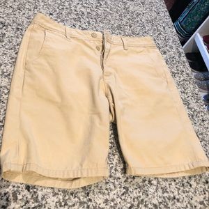 TopMan Khaki Slim Shorts
